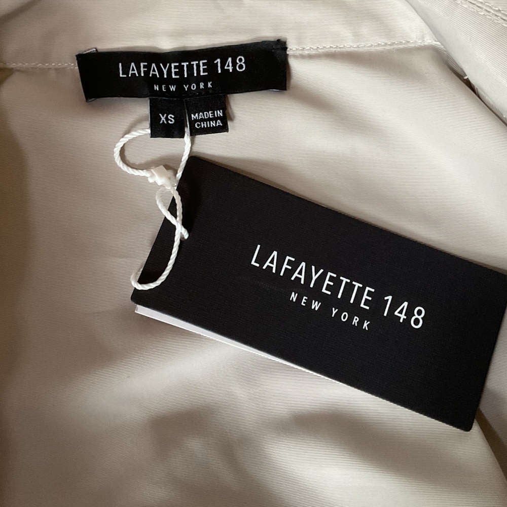 Lafayette 148 New York Pale Grey JACKET, NWTGS - Picture 8 of 8